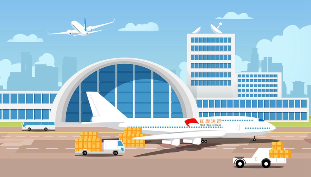 16855835353910.jpg 攝圖網(wǎng)_305968331_航空貨運(yùn)物流卡車飛機(jī)包裹背景圖(企業(yè)商用)_副本.jpg