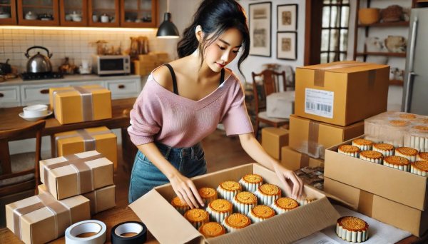 德國專線，送月餅到德國